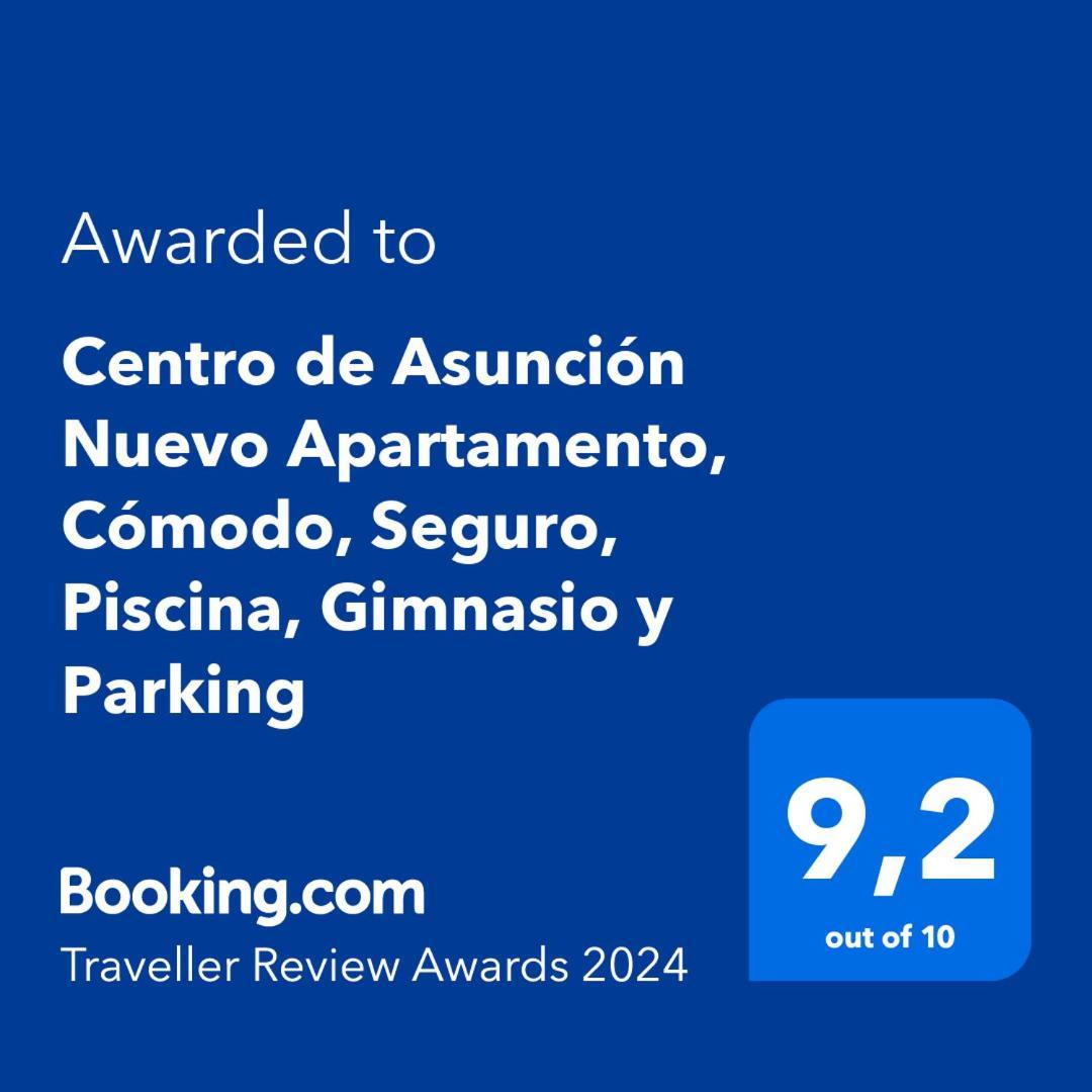 Centro De Asuncion Nuevo Apartamento, Comodo, Seguro, Piscina, Gimnasio Y Parking Eksteriør billede