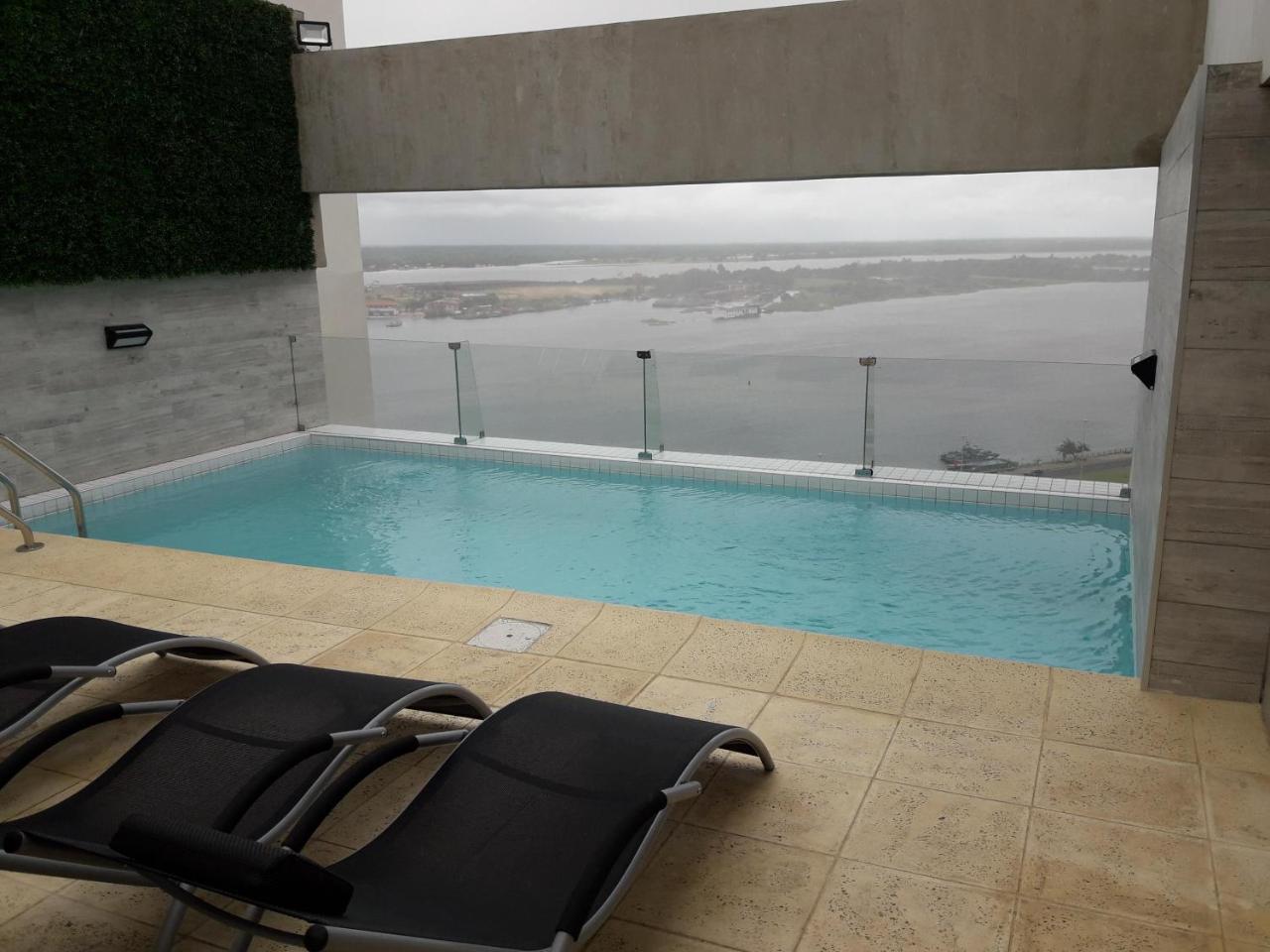 Centro De Asuncion Nuevo Apartamento, Comodo, Seguro, Piscina, Gimnasio Y Parking Eksteriør billede